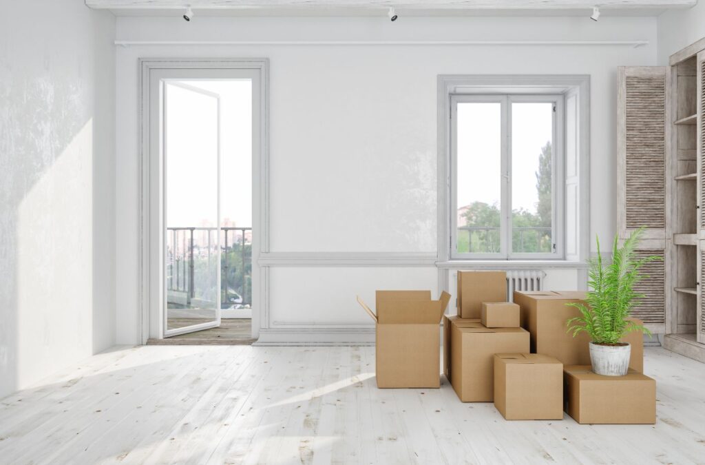 Queen City Cleaners professional providing move out cleaning in Charlotte, NC, ensuring a thorough and detailed clean with expert tools.