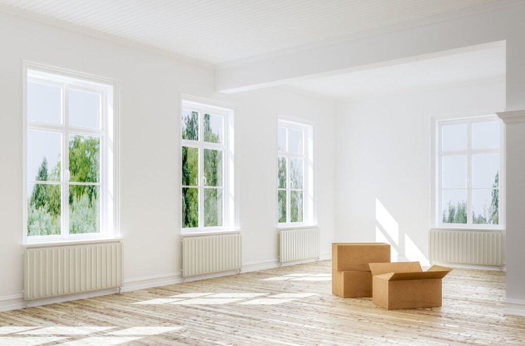 A Queen City Cleaners cleaner delivering trusted move out cleaning in Charlotte, NC, demonstrating our commitment to quality service. Move Out Cleaning Near Me.