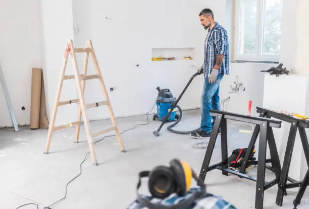 Professional move out cleaning in an empty home in Huntersville, NC.